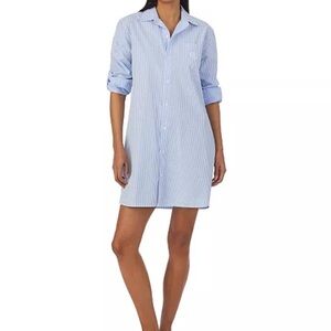 Women's Long-Sleeve Roll-Tab His Shirt Sleepshirt